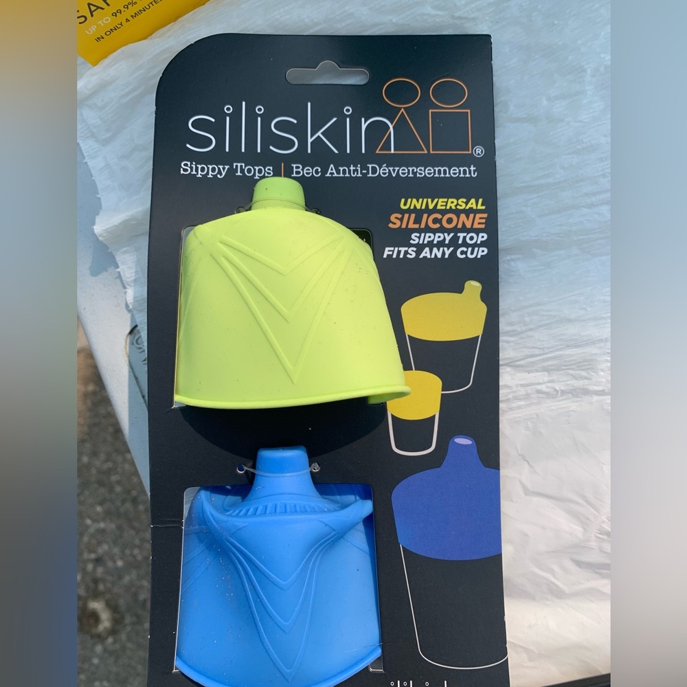 GoSili/Silikids Silicone Sippy Tops, 2 pieces